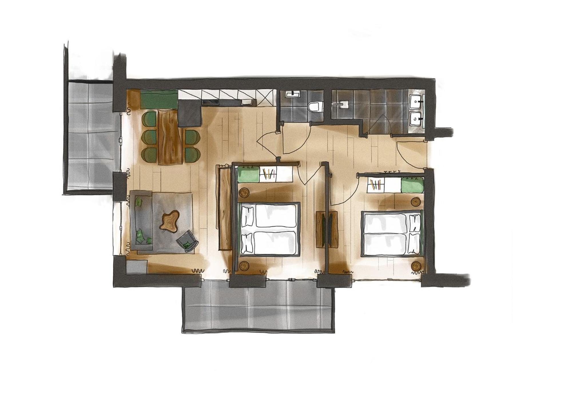 האוס Hoeflehner Premium Gumpen Lodge מראה חיצוני תמונה